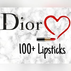 Dior lipsticks